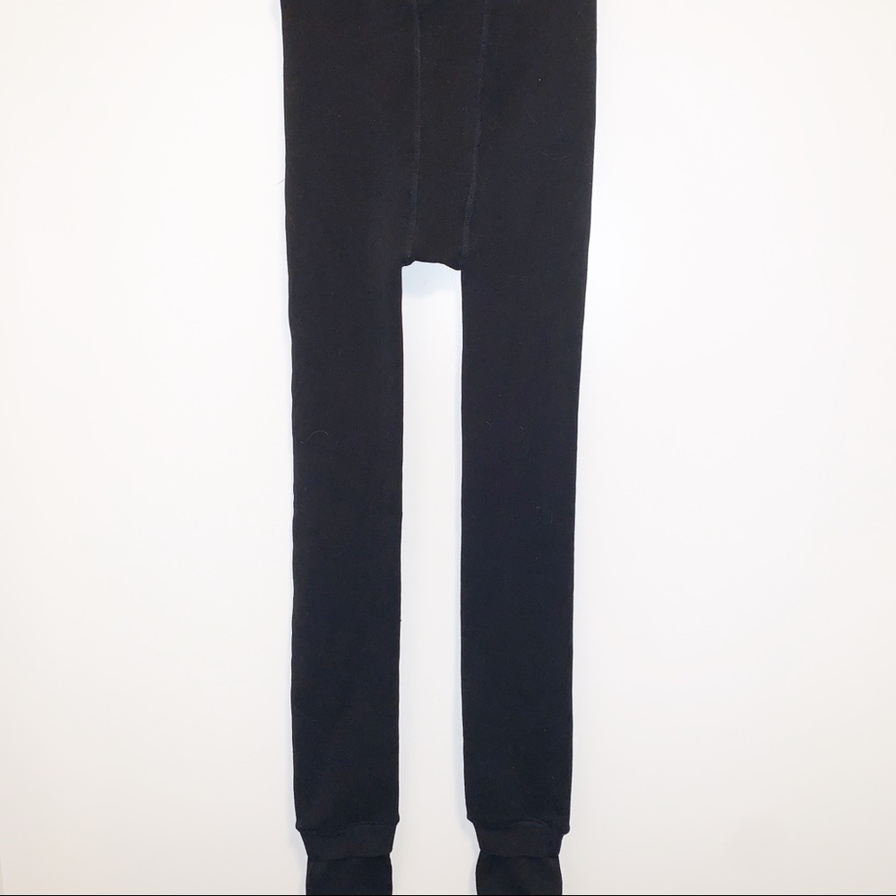 🆕JUST IN Fur Lined BLACK Leggings-Small - Picture 7 of 8